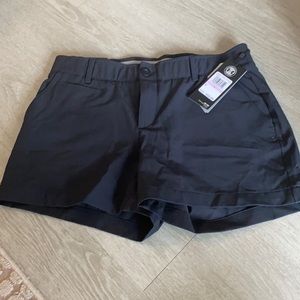 Under Armour women’s golf shorts black size 6